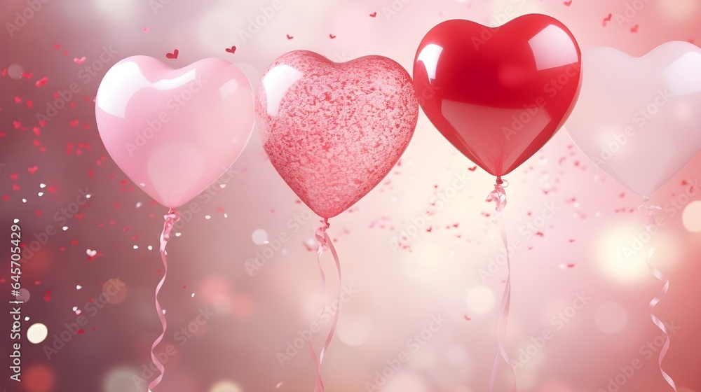 Luftige Liebeserklärung: Herzballone als Zeichen der Zuneigung