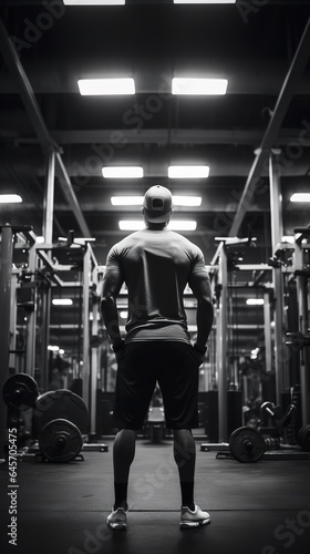 premium professional photo of a fitness person in the gym
