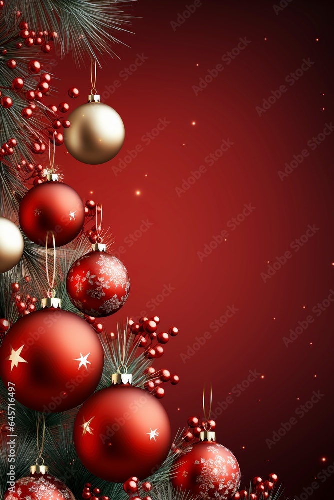 Christmas banner with blank space Christmas banner with blank space