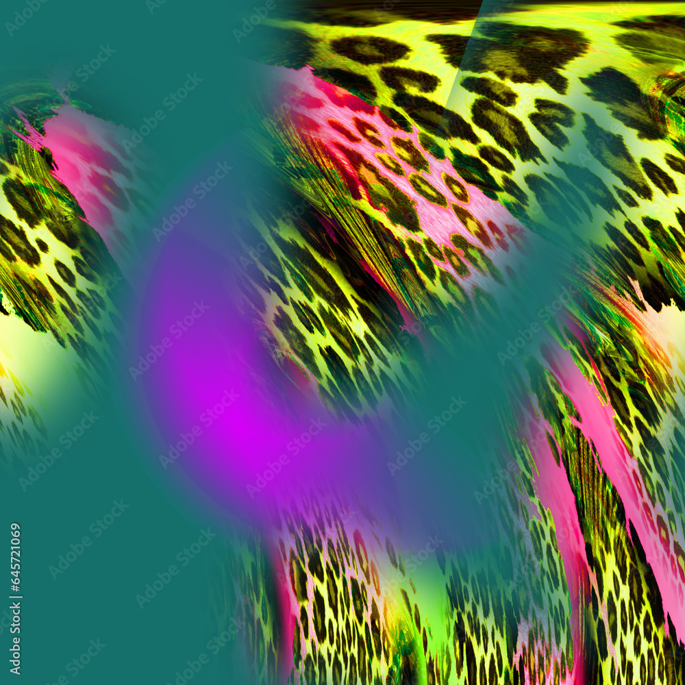 combination of colorful leopard snake tiger textures textile collage pattern
combination of colorful leopard snake tiger textures textile collage pattern