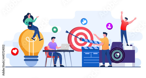 People creating video content, for marketing, Promotion, e-commerce, Digital marketing, Content Strategy, Blogging, Blog, Vlog, Influencer marketing, Advertisement, Endorsement, Campaign, live stream