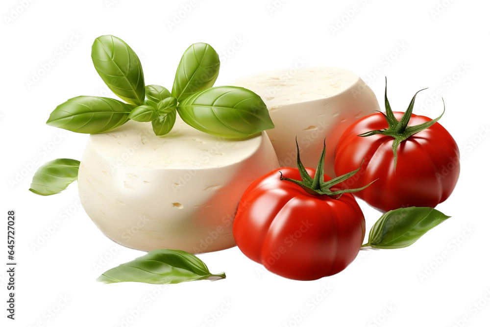 mozzarella and tomato and basil mozzarella and tomato and basil