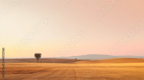A photograph of a landscape