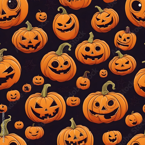 Scary and funny Halloween decor design. Generative AI