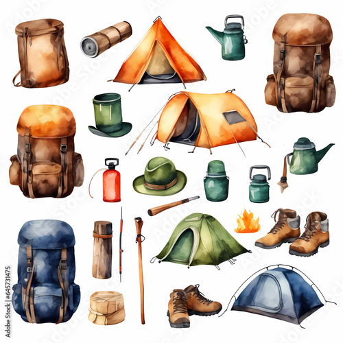 Essential camping items