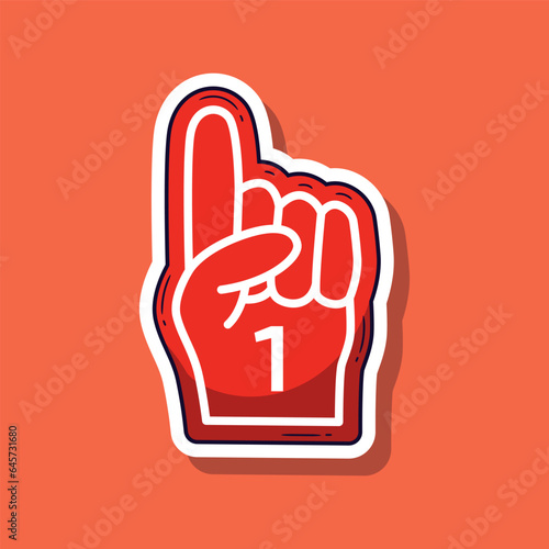 Wallpaper Mural Basketball cartoon vector illustration sticker. Vector eps 10 Torontodigital.ca