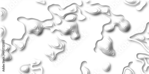 Topographic map. Geographic mountain relief. Abstract lines background paper texture Imitation of a geographical map shades .Topographic contour lines vector map seamless pattern vector illustration.