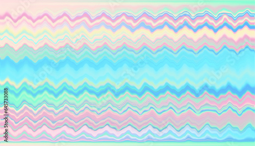 Abstract defocused horizontal background with wavy horizontal smooth blurred lines. Vector eps