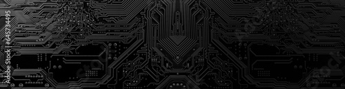 Photography circuit motherboard background .