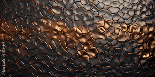 Abstract knurled metallic background. Contemporary texture concept.