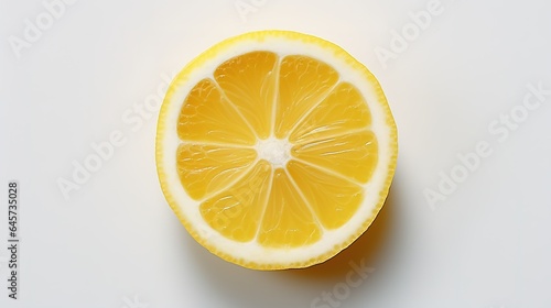 Lemon closeup shot