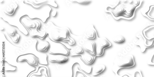 Topographic map. Geographic mountain relief. Abstract lines background paper texture Imitation of a geographical map shades .Topographic contour lines vector map seamless pattern vector illustration.