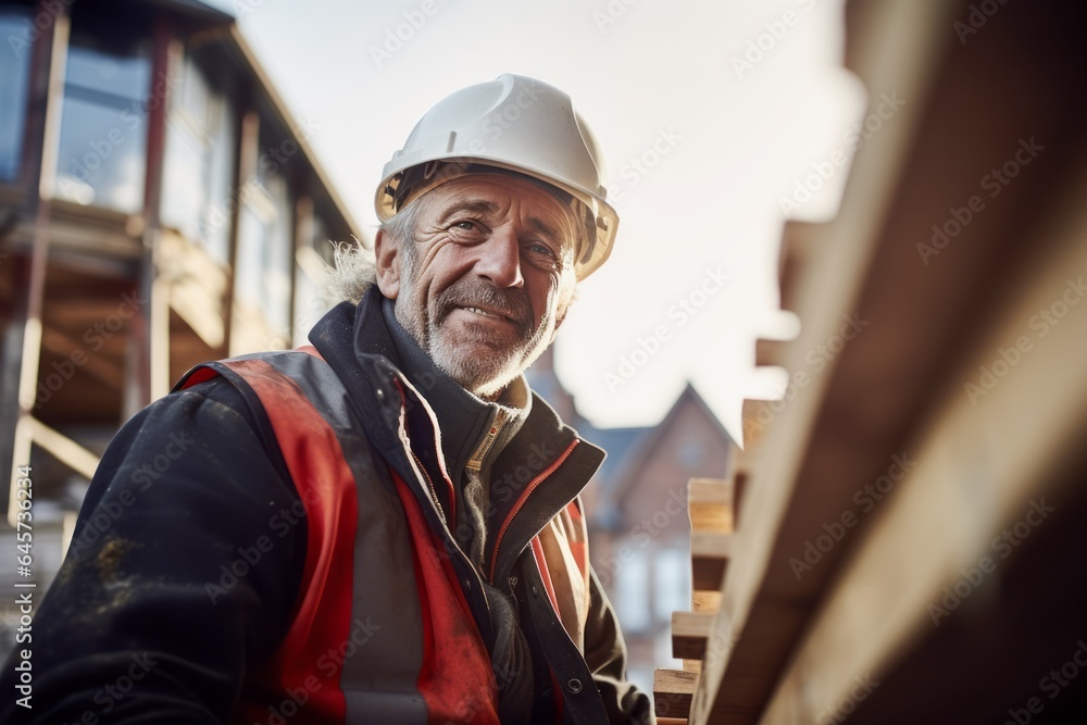 elderly male civil engineer at a construction site elderly male civil engineer at a construction site
