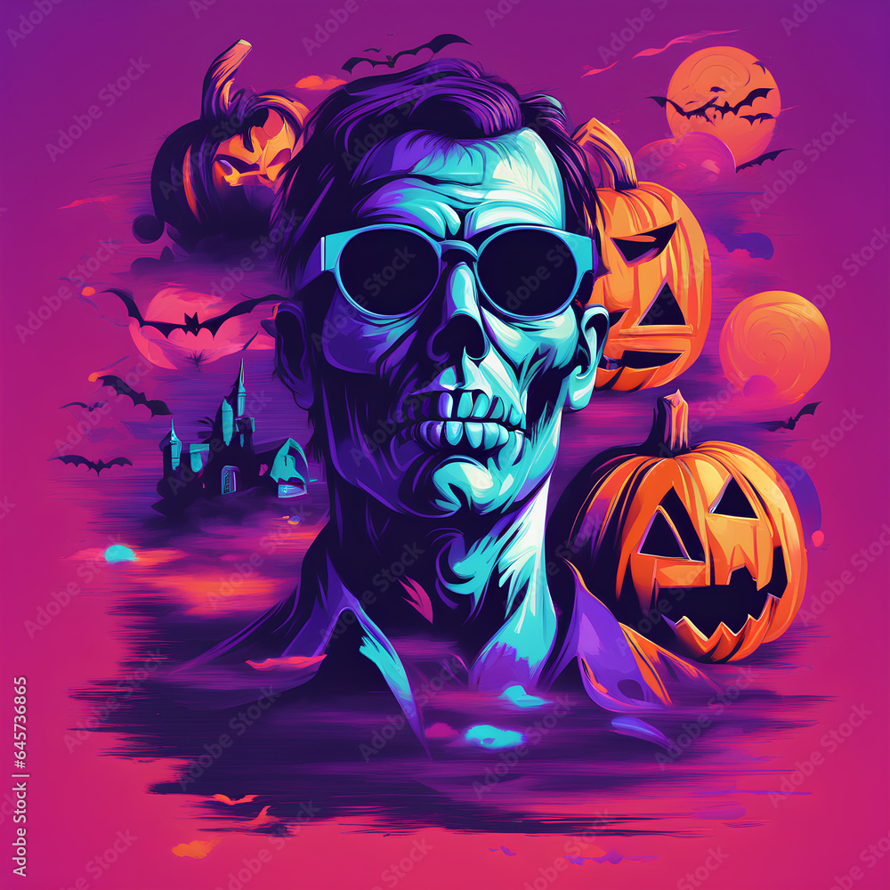 Halloween zombie art for prints and frames. Halloween zombie art for prints and frames.