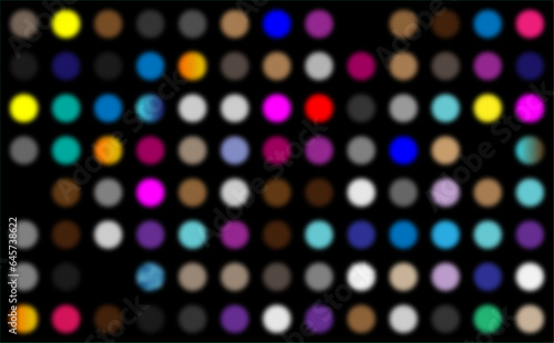 Abstract background with blur circle in multicolored..