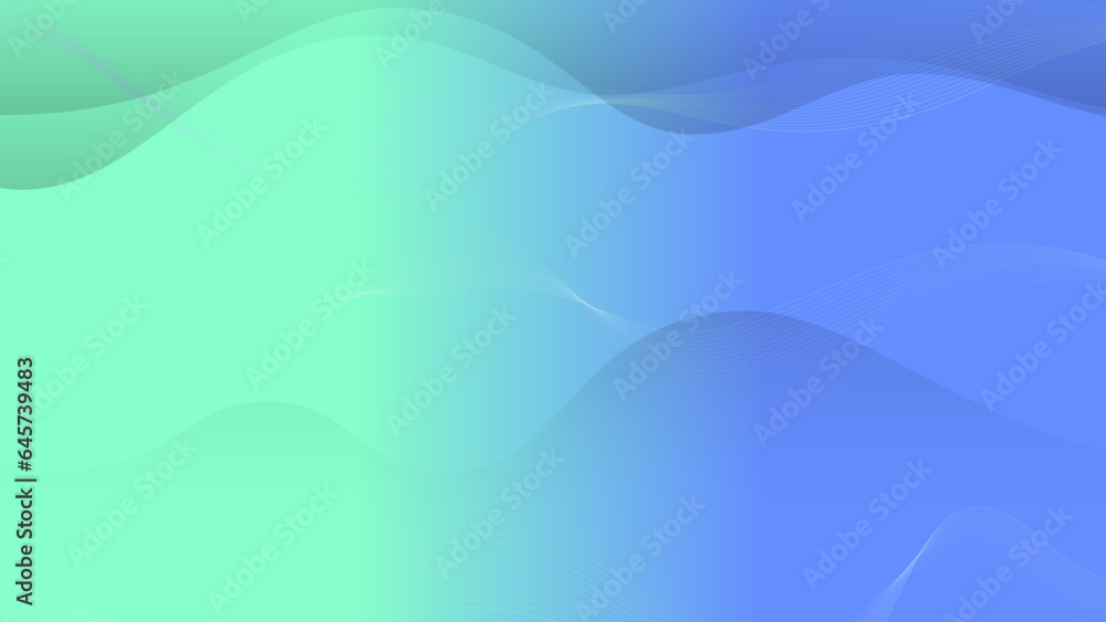 Abstract blue background with waves, Blue banner Abstract blue background with waves, Blue banner