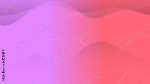 Pink abstract background, wave graphic, Geometric vector, beauty texture