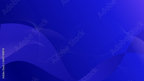 Abstract blue background with lines, Blue abstract background