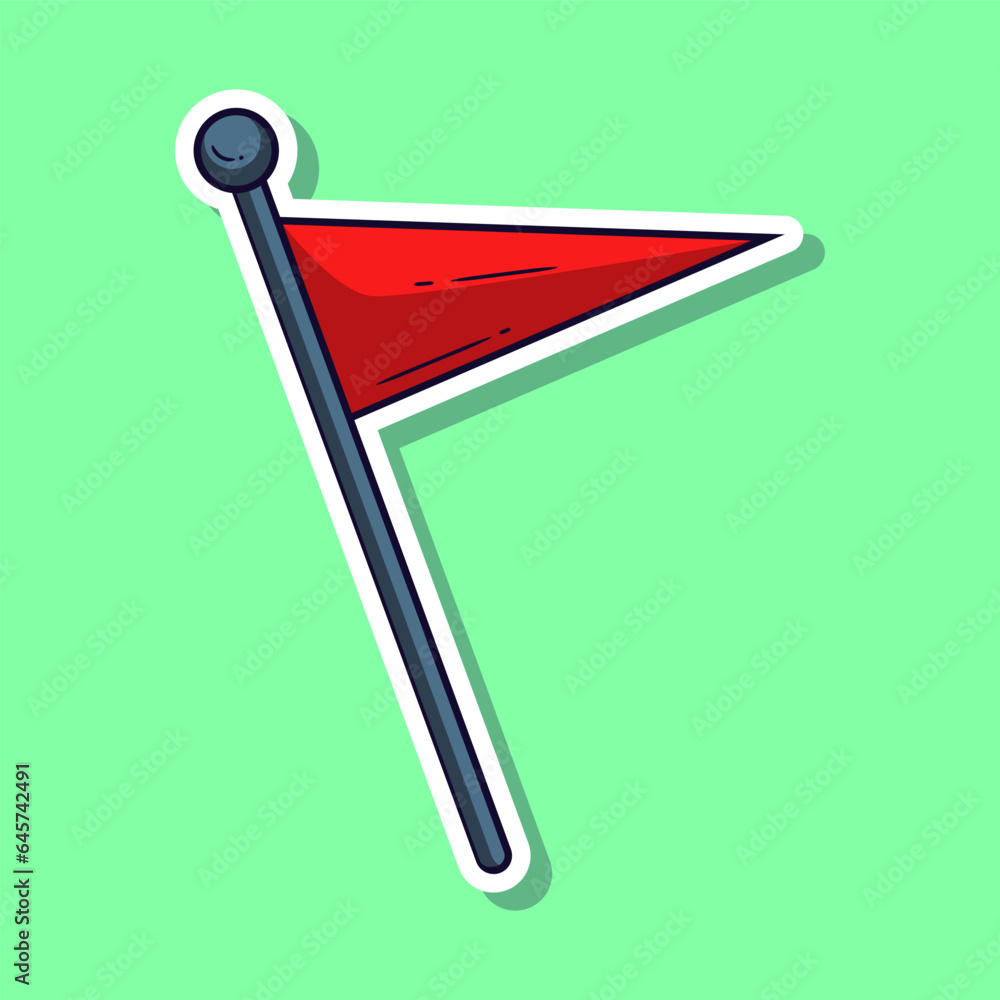 Football cartoon vector illustration sticker. Vector eps 10 Football cartoon vector illustration sticker. Vector eps 10