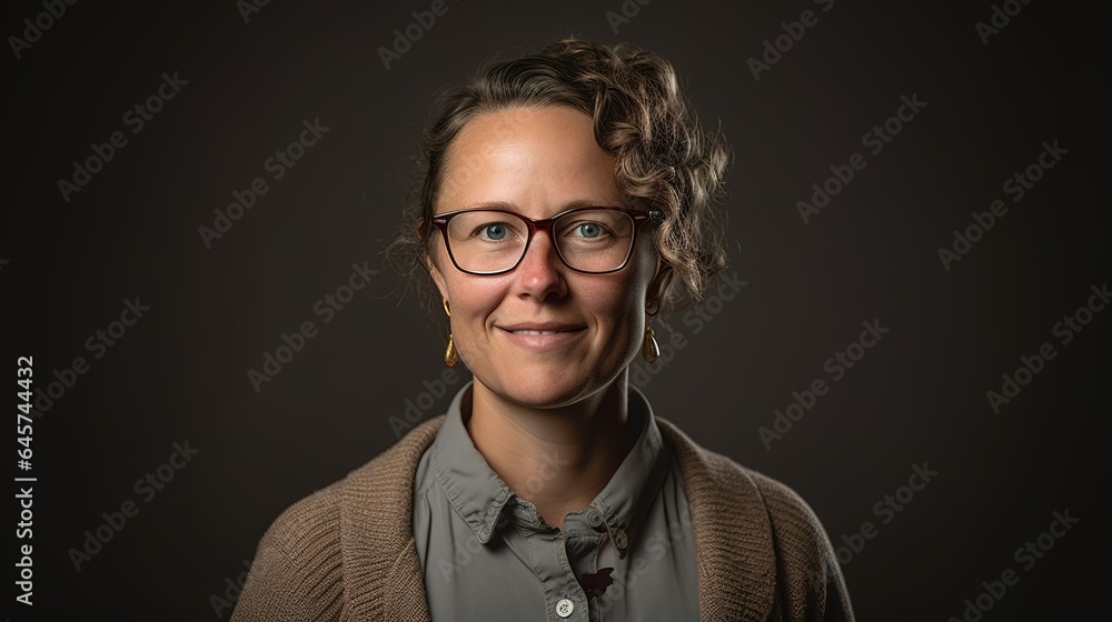 Fototapeta premium A portrait of a person