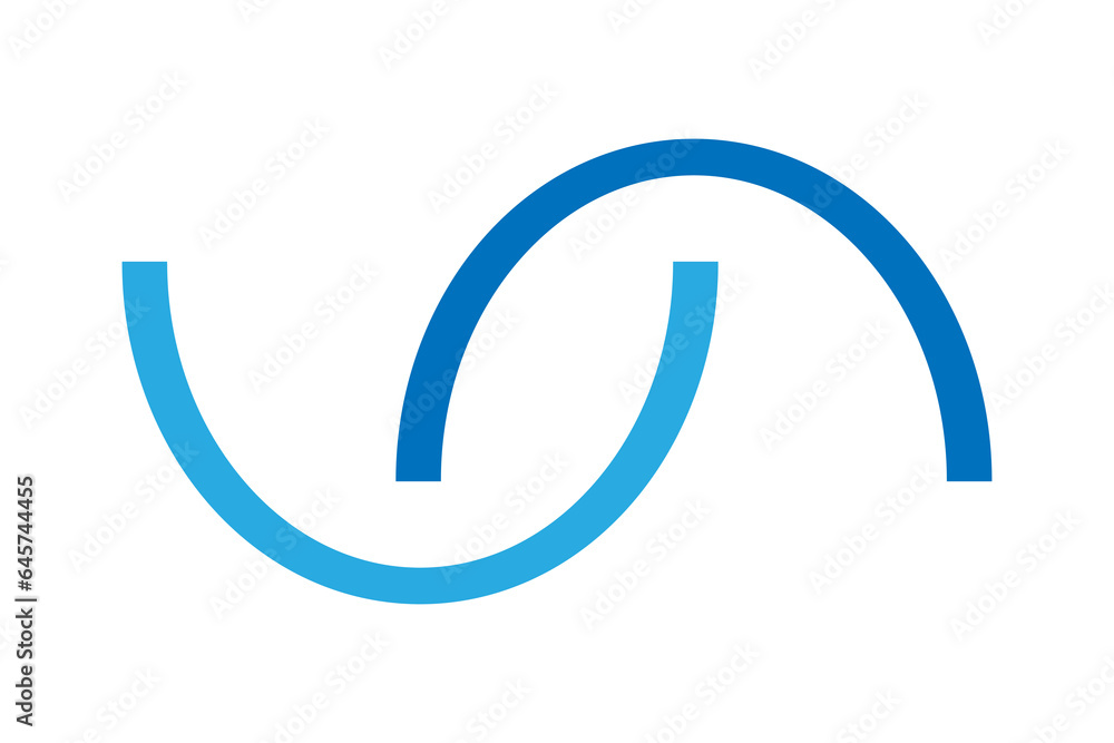 blue arrow icon symbol, oval and circle flat line blue arrow icon symbol, oval and circle flat line
