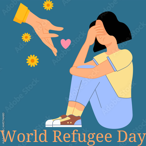 World Refugee Day illustration