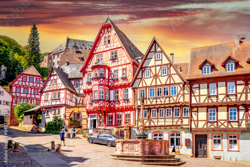 Altstadt, Miltenberg, Deutschland 