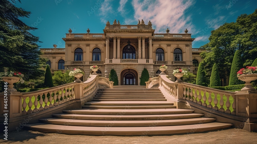 Obraz premium A real estate building