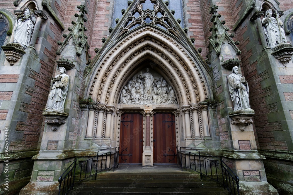 The Main Entrance of Inverness Cathedral, Cathedral Church of Saint Andrew