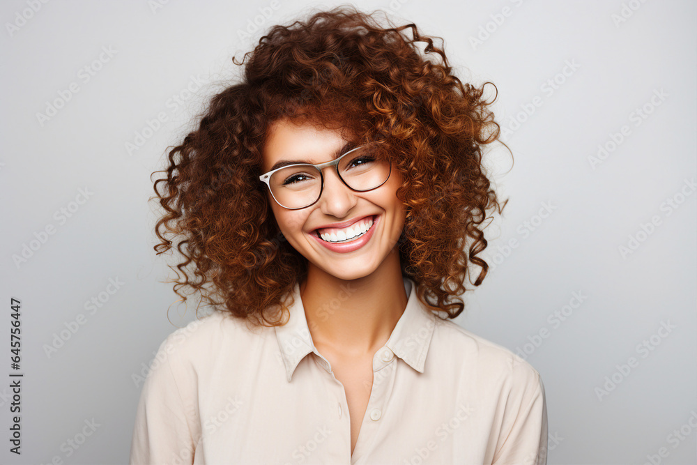 Woman portrait made with Generative AI technology Woman portrait made with Generative AI technology