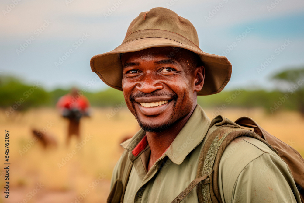 Wildlife Adventure Navigator: Capturing the Skill and Knowledge of a South African Man Serving as a Male Guide on Safari Expeditions.
Wildlife Adventure Navigator: Capturing the Skill and Knowledge of a South African Man Serving as a Male Guide on Safari Expeditions.