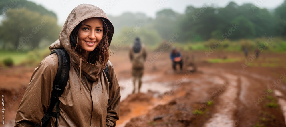 Capturing Nature's Beauty: A South African Woman, an Empowered Wildlife Photographer, Braving the Rainy Elements for the Perfect Shot.
Capturing Nature's Beauty: A South African Woman, an Empowered Wildlife Photographer, Braving the Rainy Elements for the Perfect Shot.