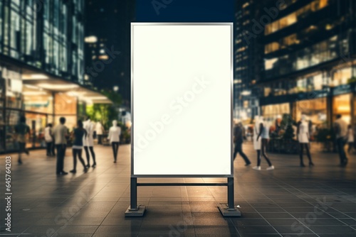 Customizable vertical billboard sign, perfect for conveying your message