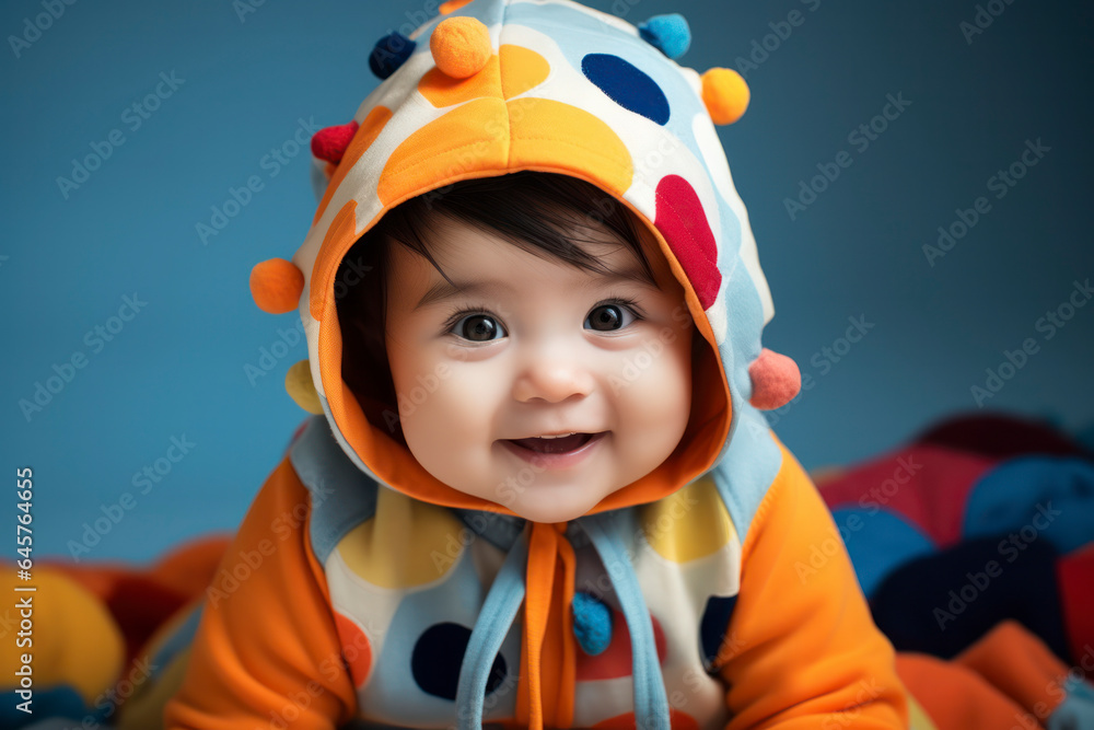 A cheerful caucasian baby girl with a pink hat enjoying the outdoors, radiating happiness and innocence in a beautiful park during summer A cheerful caucasian baby girl with a pink hat enjoying the outdoors, radiating happiness and innocence in a beautiful park during summer
