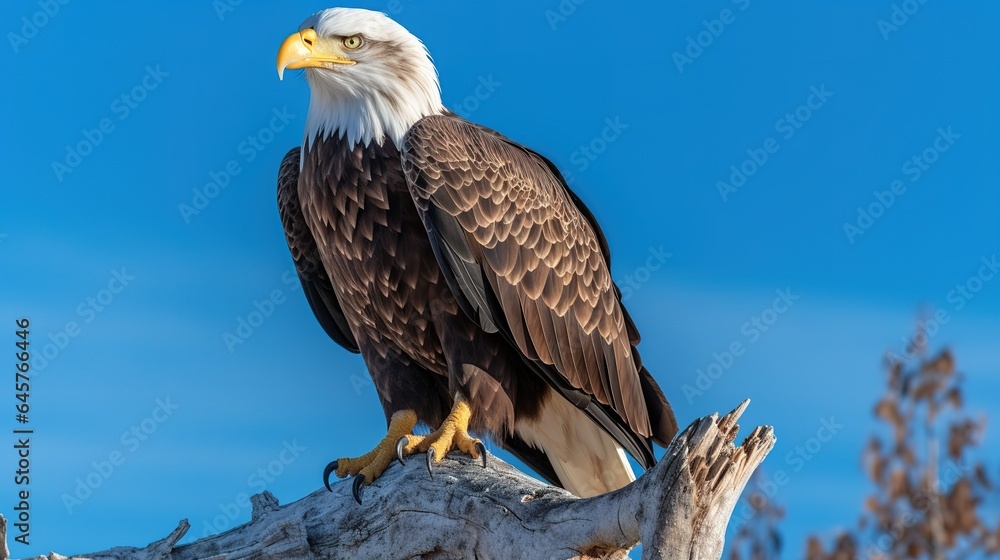 Obraz premium bald eagle in flight