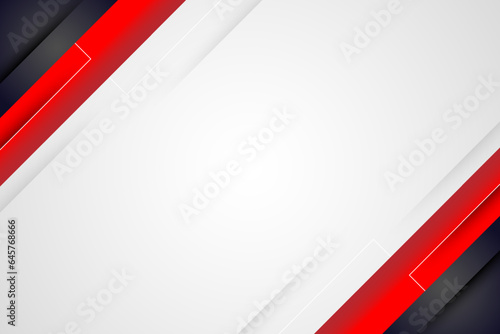 Red white professional geometric background design