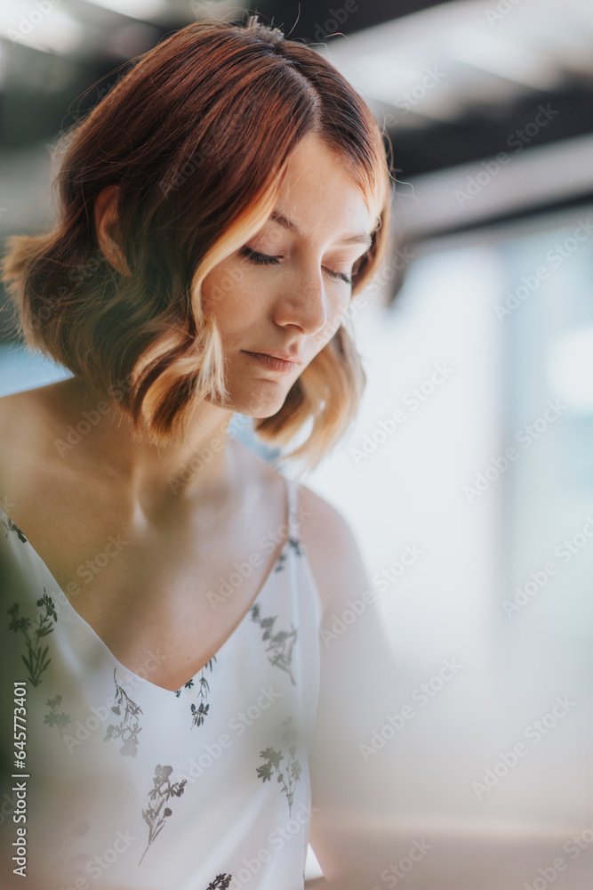 Focused entrepreneur in modern office, analyzing stats, doing paperwork for business development, Networking, targeting audience, driving sales. Focused entrepreneur in modern office, analyzing stats, doing paperwork for business development, Networking, targeting audience, driving sales.