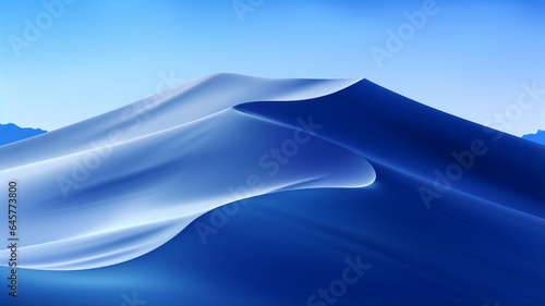 Aesthetic Blue Windows 11 Inspired Wallpaper
