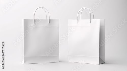 Wallpaper Mural Explore the world of branding and corporate identity with this collection of lifelike white shopping bag mockups Torontodigital.ca