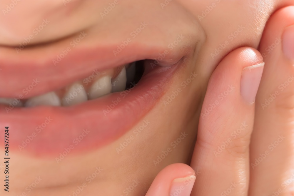 Fototapeta premium Woman Having Toothache