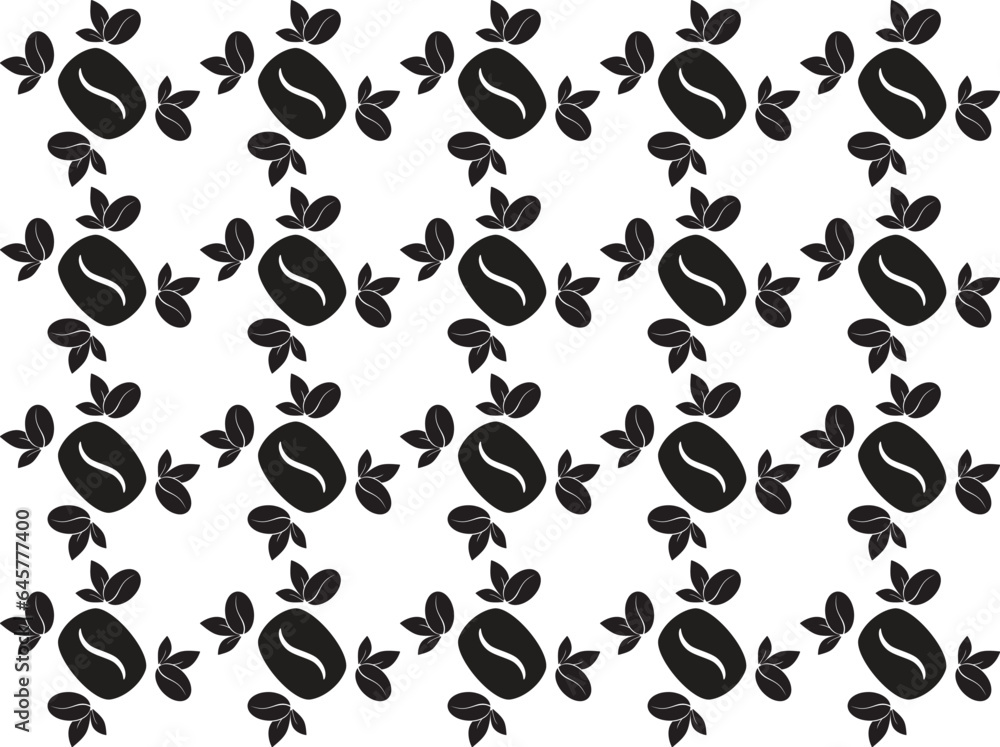 coffee beans pattern coffee beans pattern