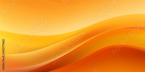 ellow and Orange Wave Logo Design on Vibrant Yellow Background for Striking Branding