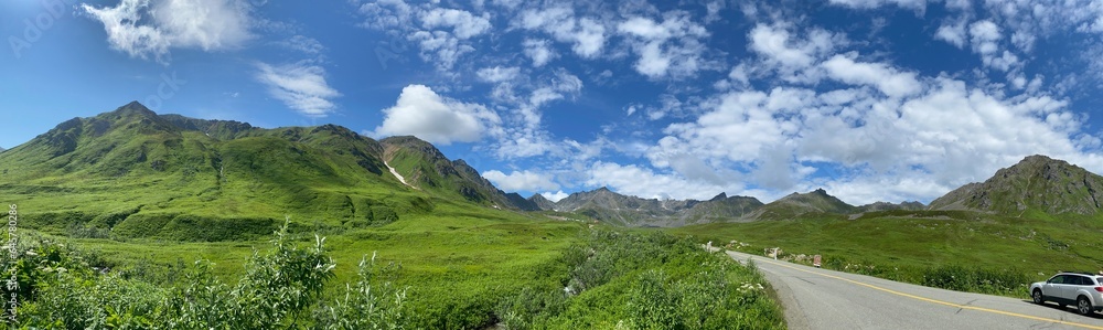 Alaska mountain Hike