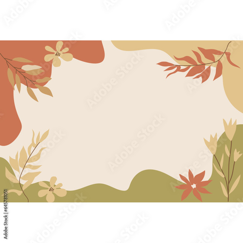 Autumn Leaves Abstract
