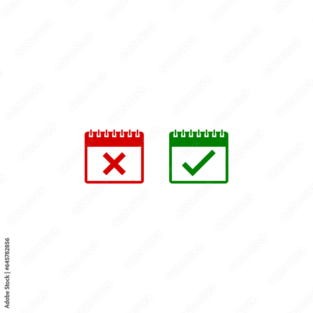 Planning calendar icon isolated on white background Planning calendar icon isolated on white background