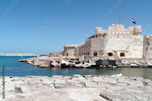 View from Alexandria in Egypt