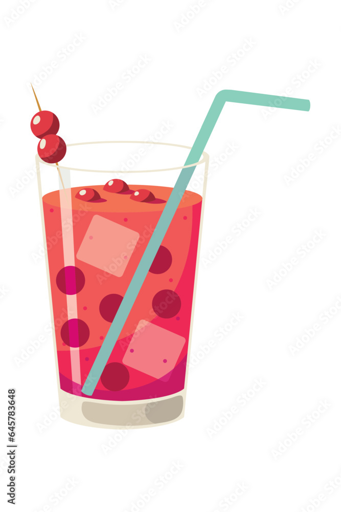 fruit drink cherry icon fruit drink cherry icon