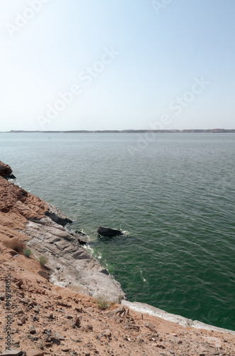 The Nasser lake in Egypt