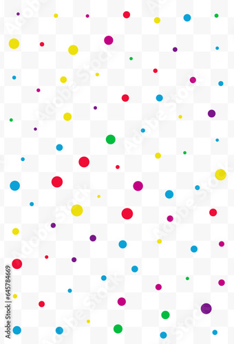 Wallpaper Mural Rainbow Polka Christmas Vector Transparent Torontodigital.ca