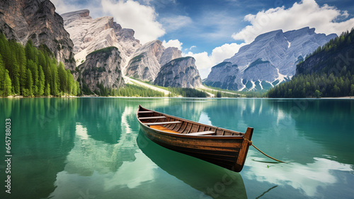 boat on lake